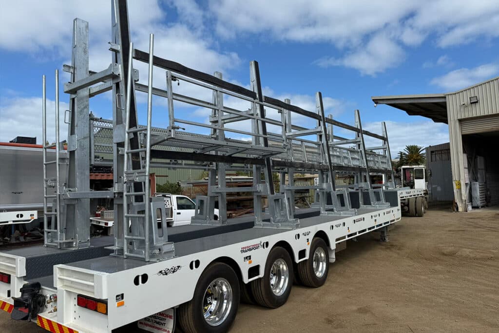 45ft Drop Deck Concrete Panel
