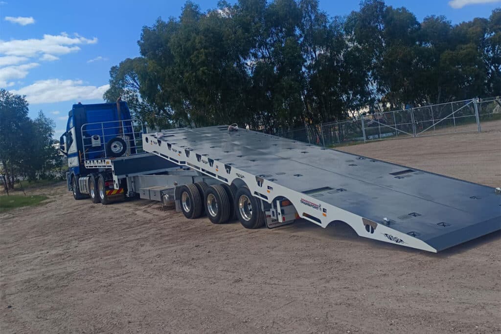 45FT Tri Axle Super Tilt Extendable