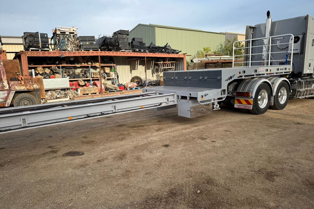 45ft Drop Deck Extendable