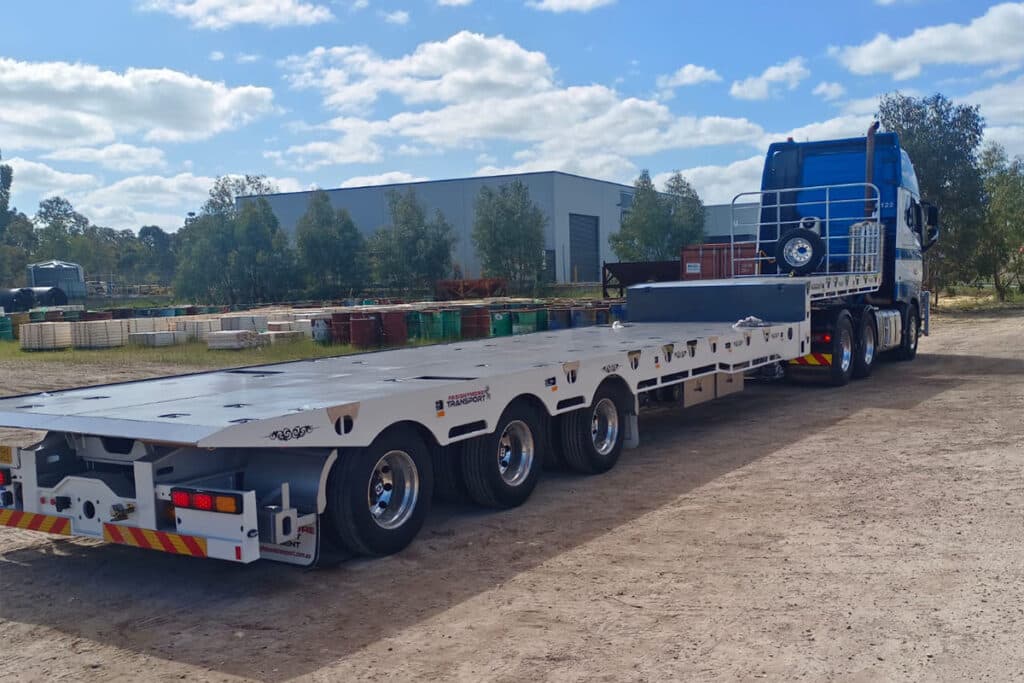 45FT Tri Axle Super Tilt Extendable