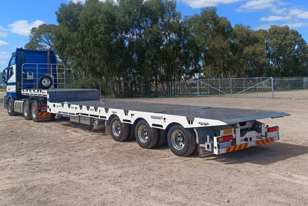 45FT Tri Axle Super Tilt Extendable