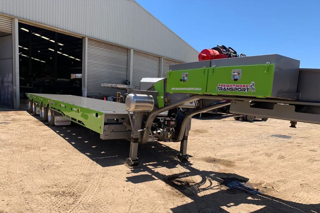 Quad Axle Mega Tilt with Gooseneck
