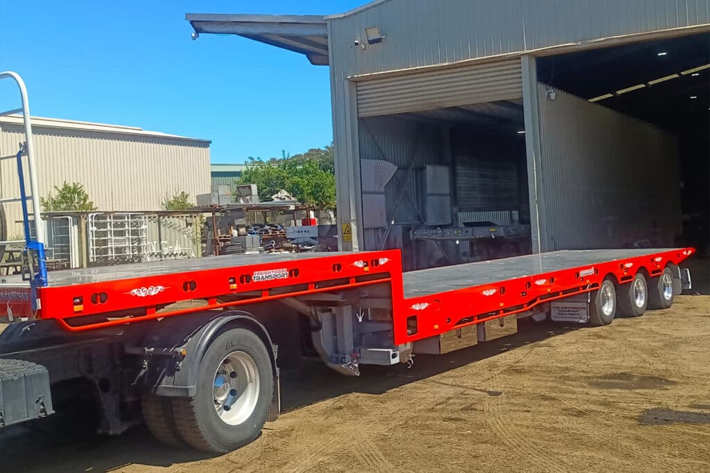 45FT Tri Axle Super Tilt Extendable