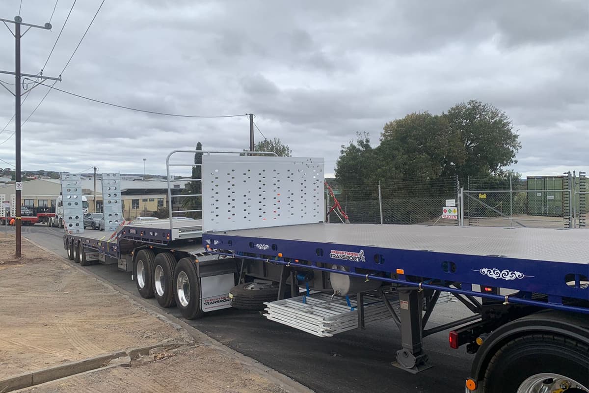 Flat Bed A Trailer (10 or 12 Pallet)