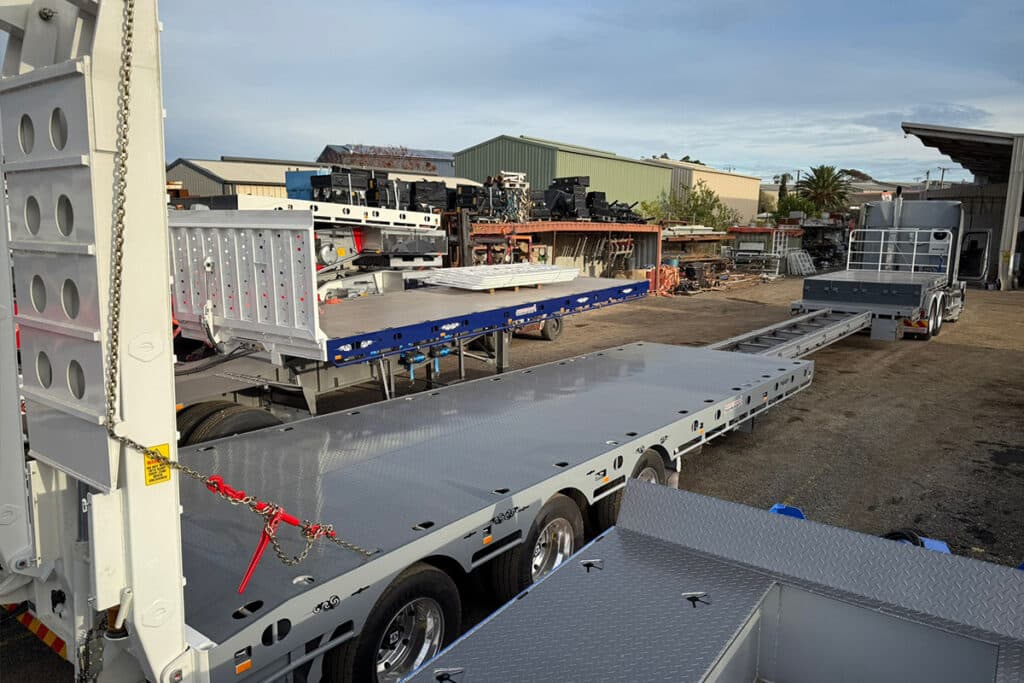 45ft Drop Deck Extendable