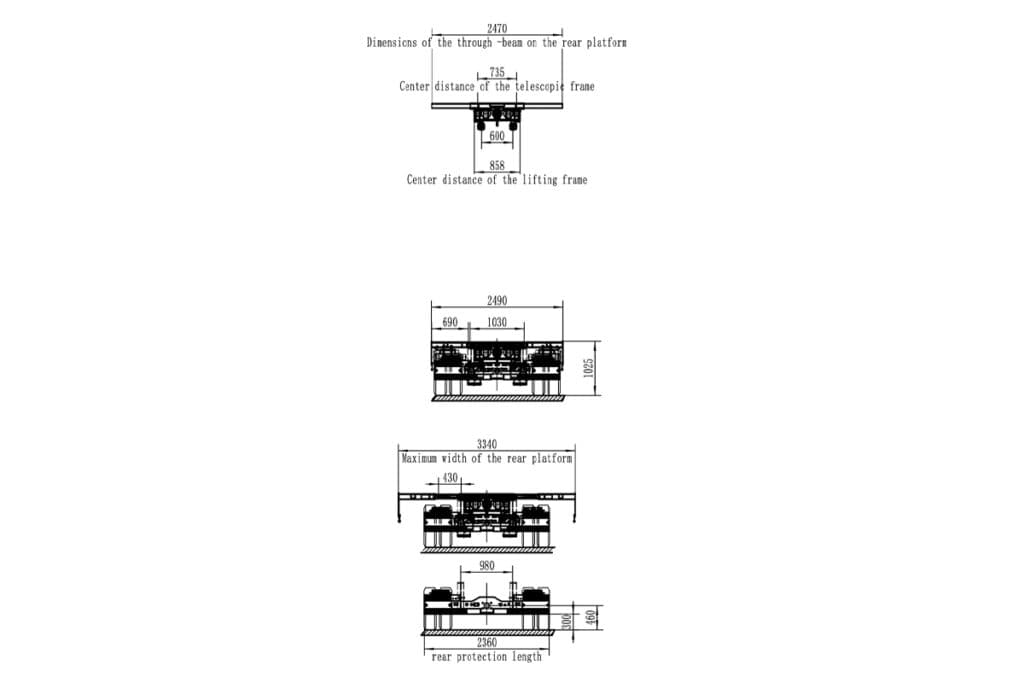 48FT Quad Axle Mega Tilt with Upper Deck