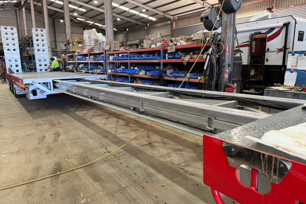 45ft Drop Deck Extendable