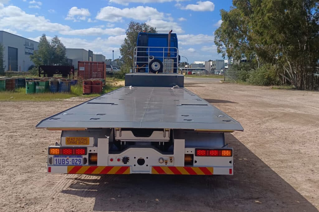 45FT Tri Axle Super Tilt Extendable