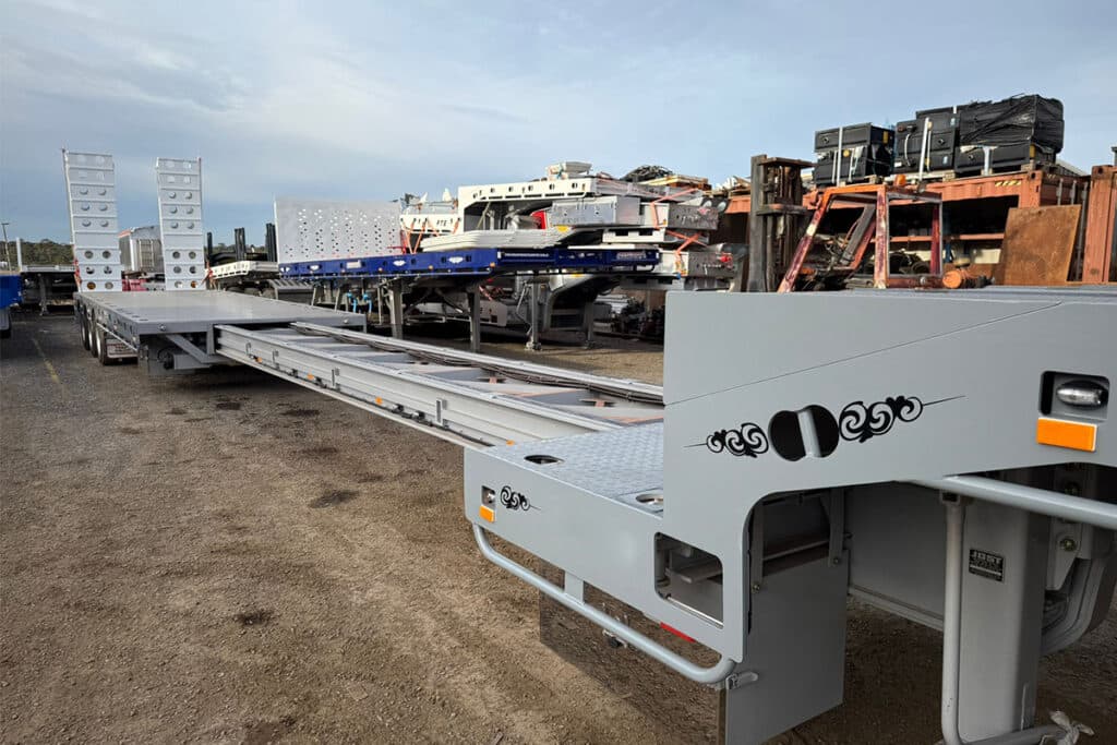 45ft Drop Deck Extendable